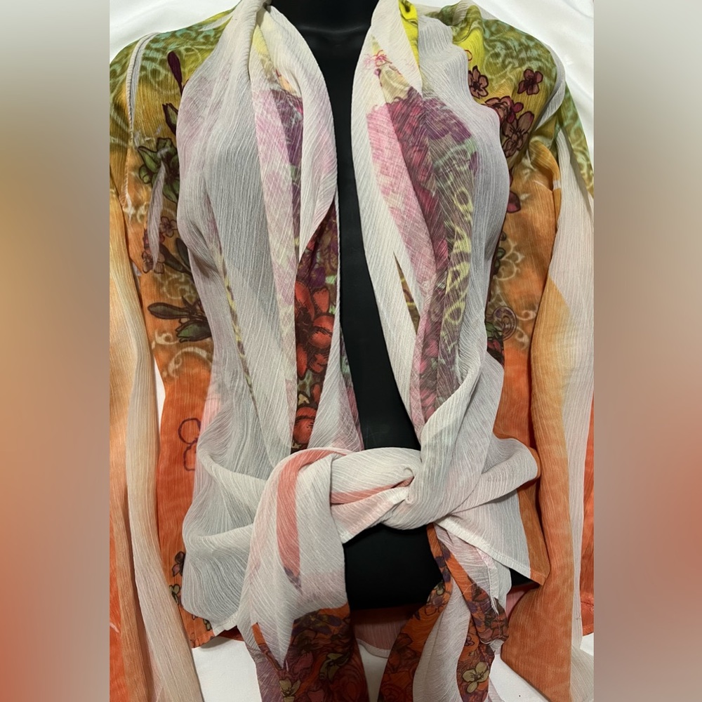 Sleeveless Open Front Shawl